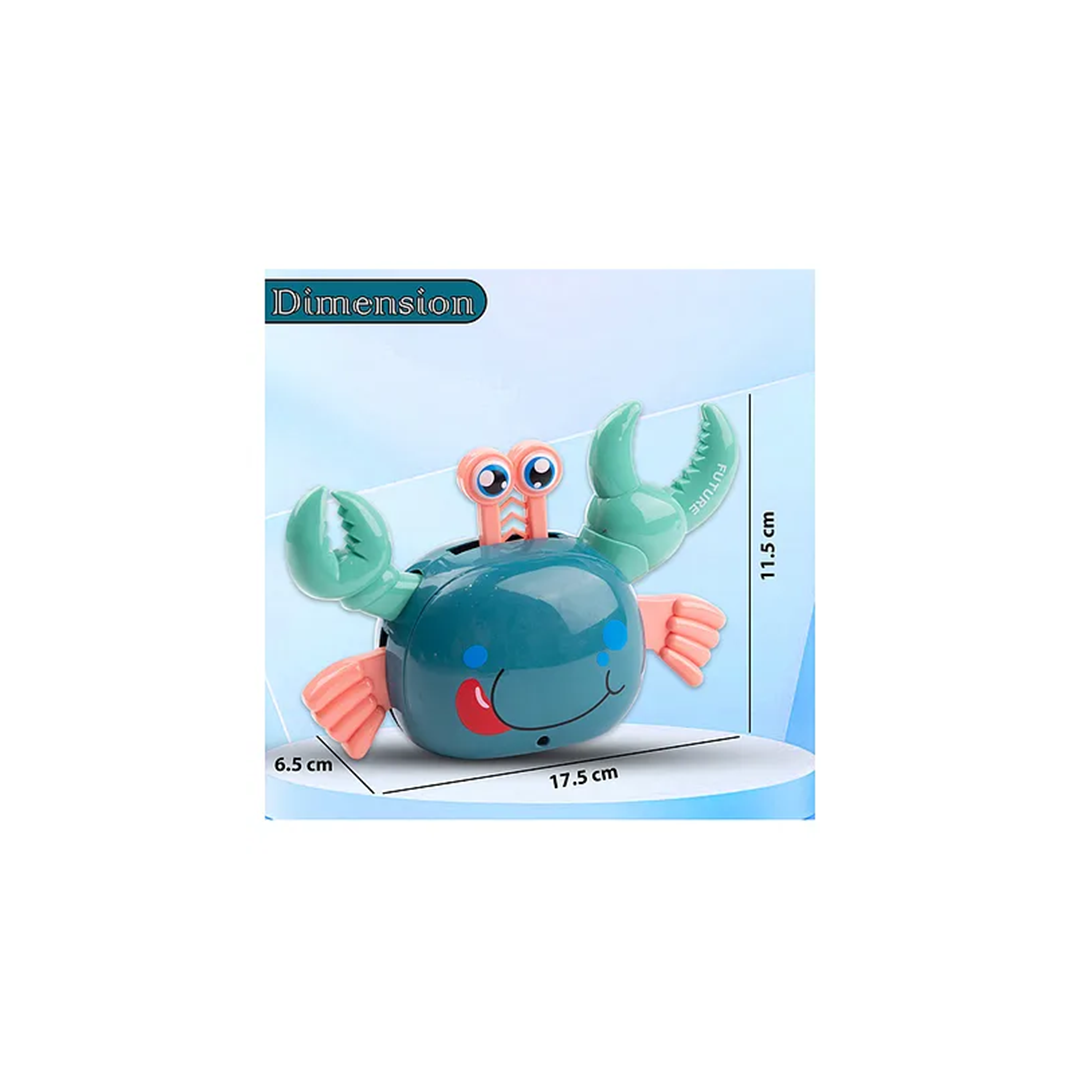 Crawling Crab Toy for Kids, Battery Operated Baby Musical Toy with Lights, Walking Moving Toys for Babies(3 Years +): Developments Toys For Little Ones in India 