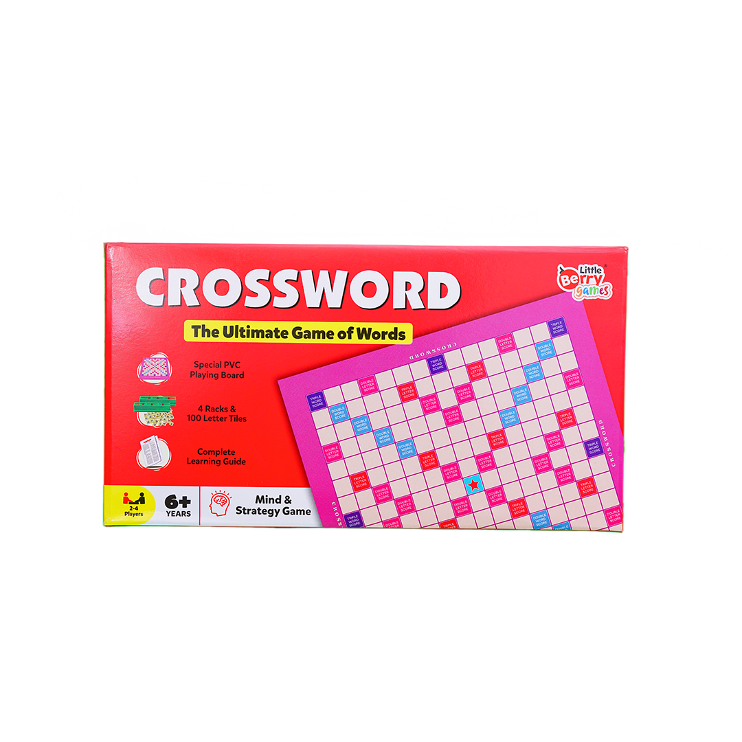 Little Berry Crossword Board Game for Kids & Adults - Ultimate Word Building Game (Multicolour): Development Toy for Little Ones in India