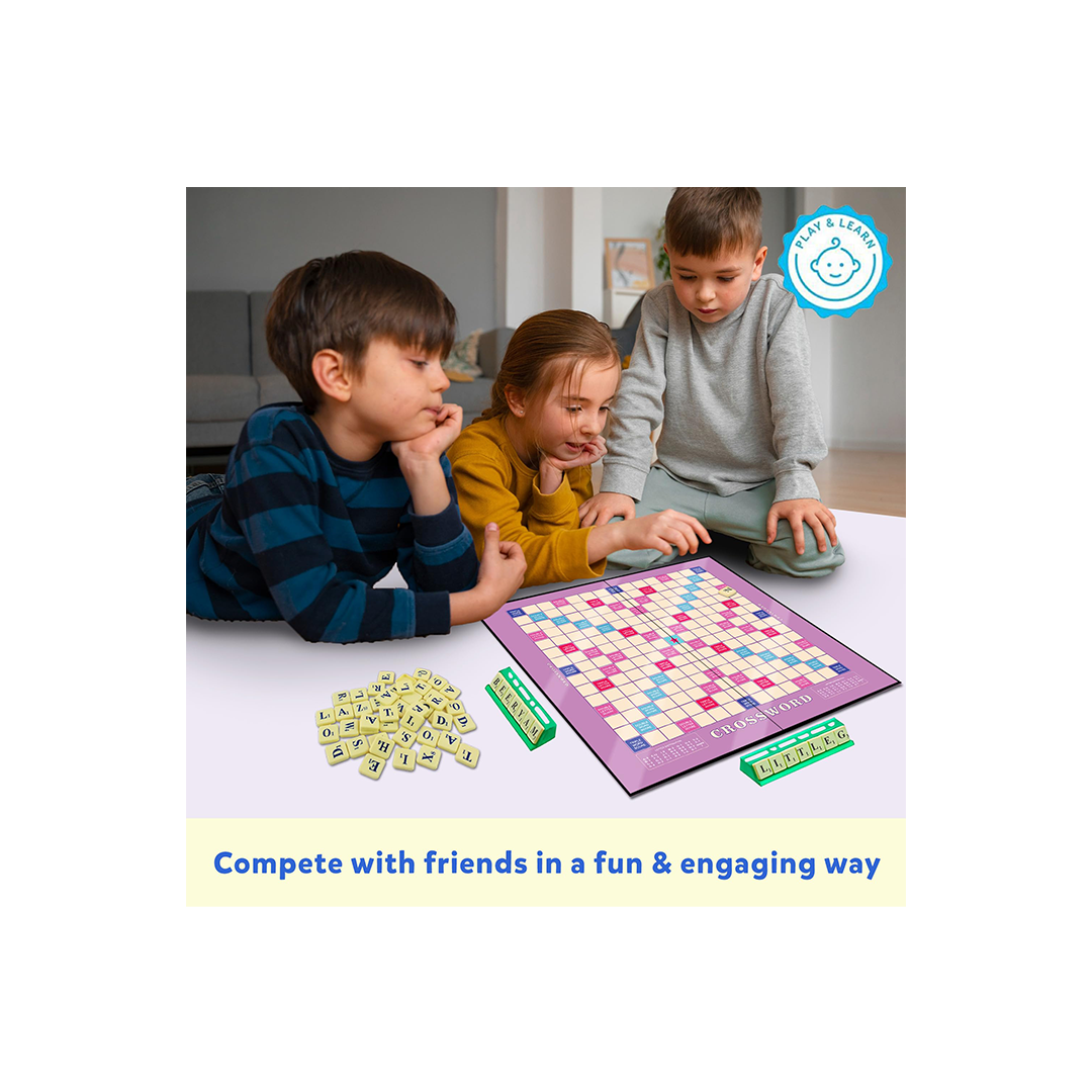 Little Berry Crossword Board Game for Kids & Adults - Ultimate Word Building Game (Multicolour): Development Toy for Little Ones in India