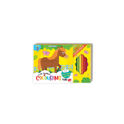 Dreamland Cute Toddlers Colouring Fun Book 3 for Kids (2 Years+) : Development Toys For Little Ones In India