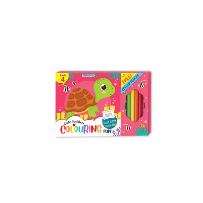 Dreamland Cute Toddlers Colouring Fun Book 4 for Kids (2 Years+) : Development Toys For Little Ones In India