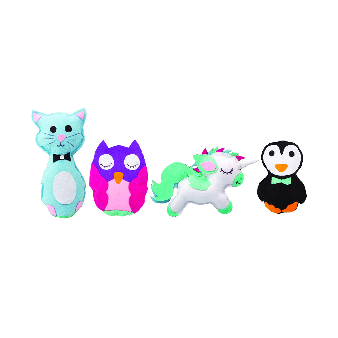 Funskool DIY Plushies Animal Felt Stuffed Toys : Development Toy for Little Ones in India