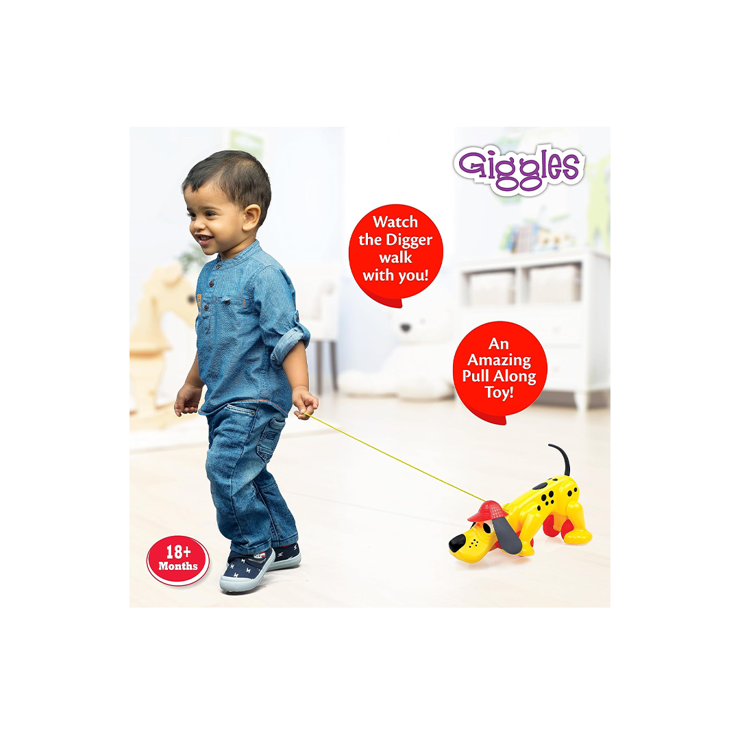 Funskool Giggles Digger The Dog : Development Toy for Little Ones in India