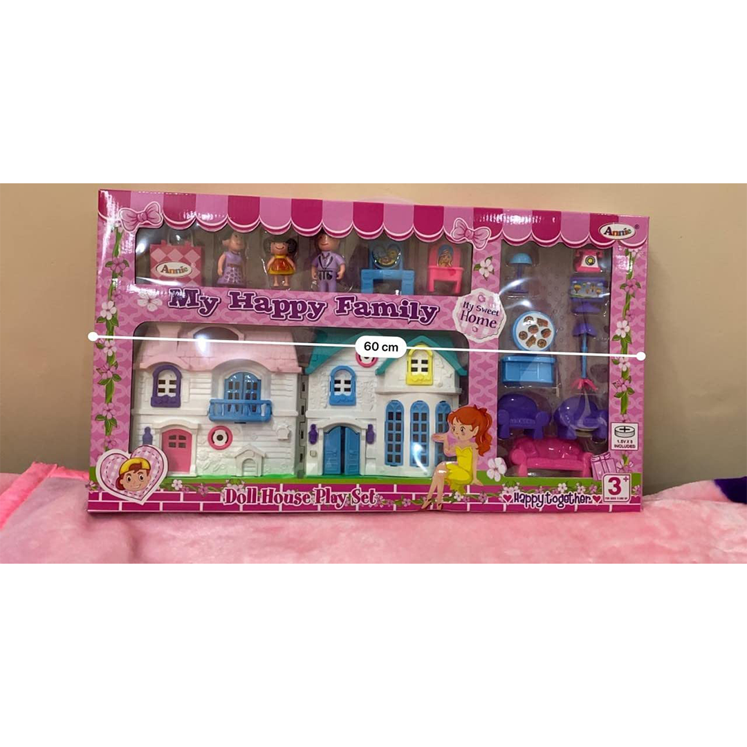 Family Doll House Set for Girls