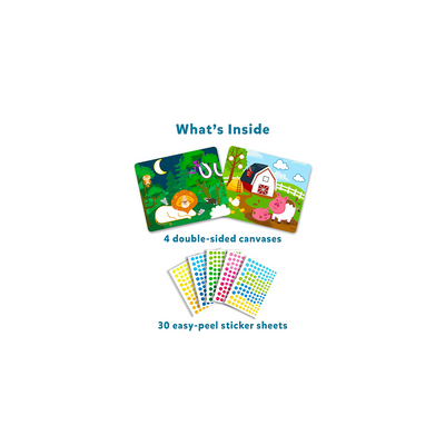 Skillmatics Dot it! - Wild, Farm & Underwater Animals | No mess sticker art (ages 3-7)