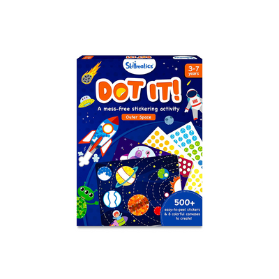 Skillmatics Dot it! - Outer Space | No mess sticker art (ages 3-7) : Development Toys For Little Ones In India