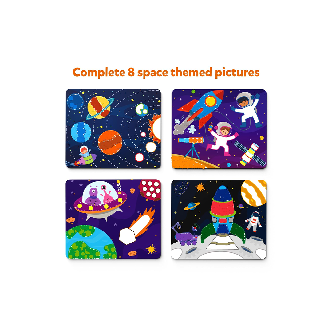 Skillmatics Dot it! - Outer Space | No mess sticker art (ages 3-7) : Development Toys For Little Ones In India