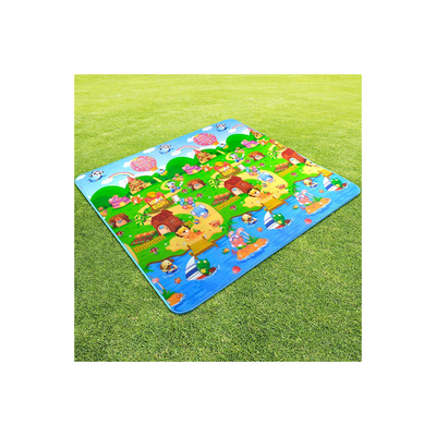 Baan Toys Double Side Playmat for Babies Crawling Mat for Kids Picnic Baby Mat/Playmat for Kids (Large Size Random Print) (0 Month+) : Development Toys For Little Ones In India