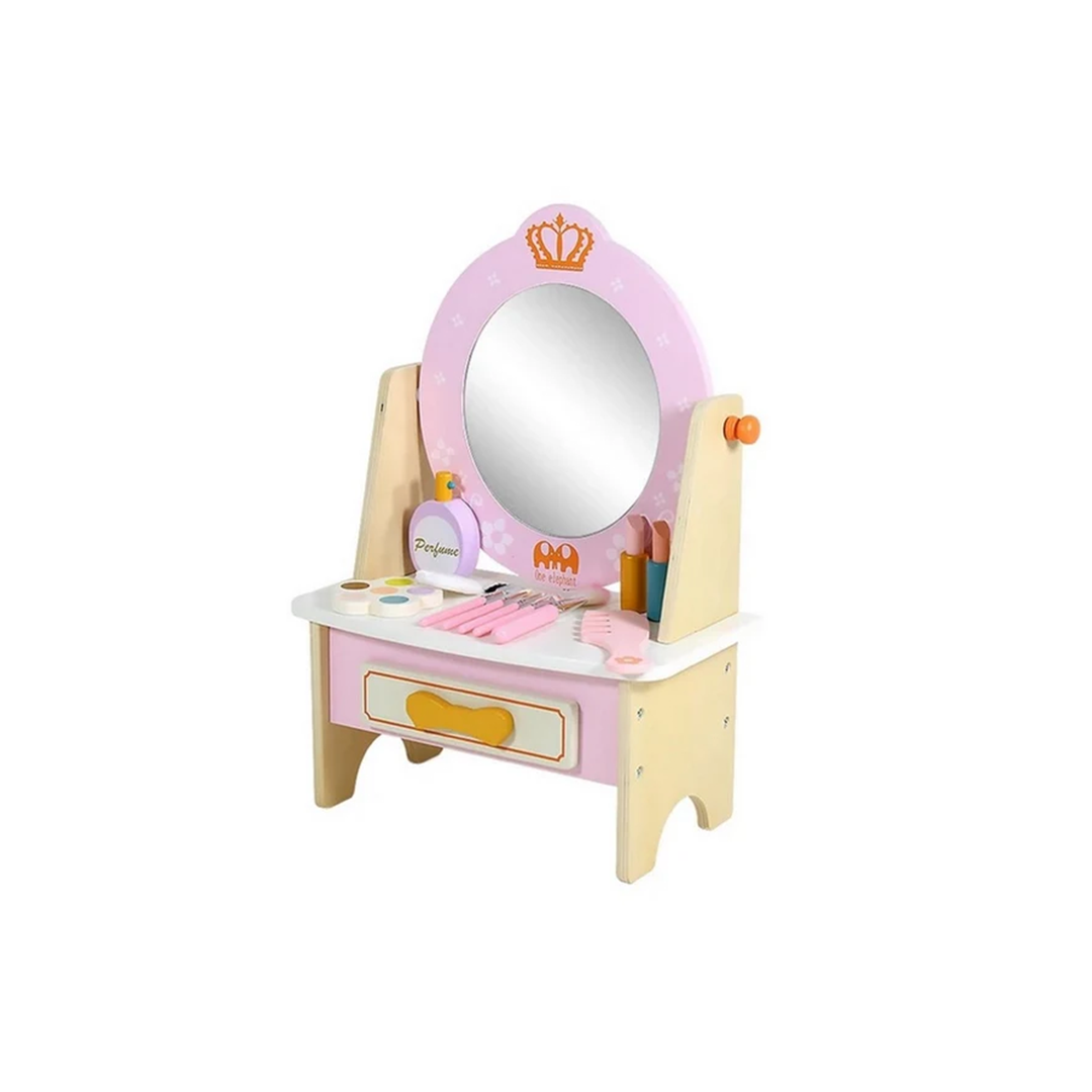 Extrokids Wooden Dressing Table Toy Medium (3 Years+) : Developments Toys For Little Ones in India 