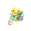 Baan Toys Funny Duck Auto Rickshaw Tricycle Toy For Kids (3 Years+)