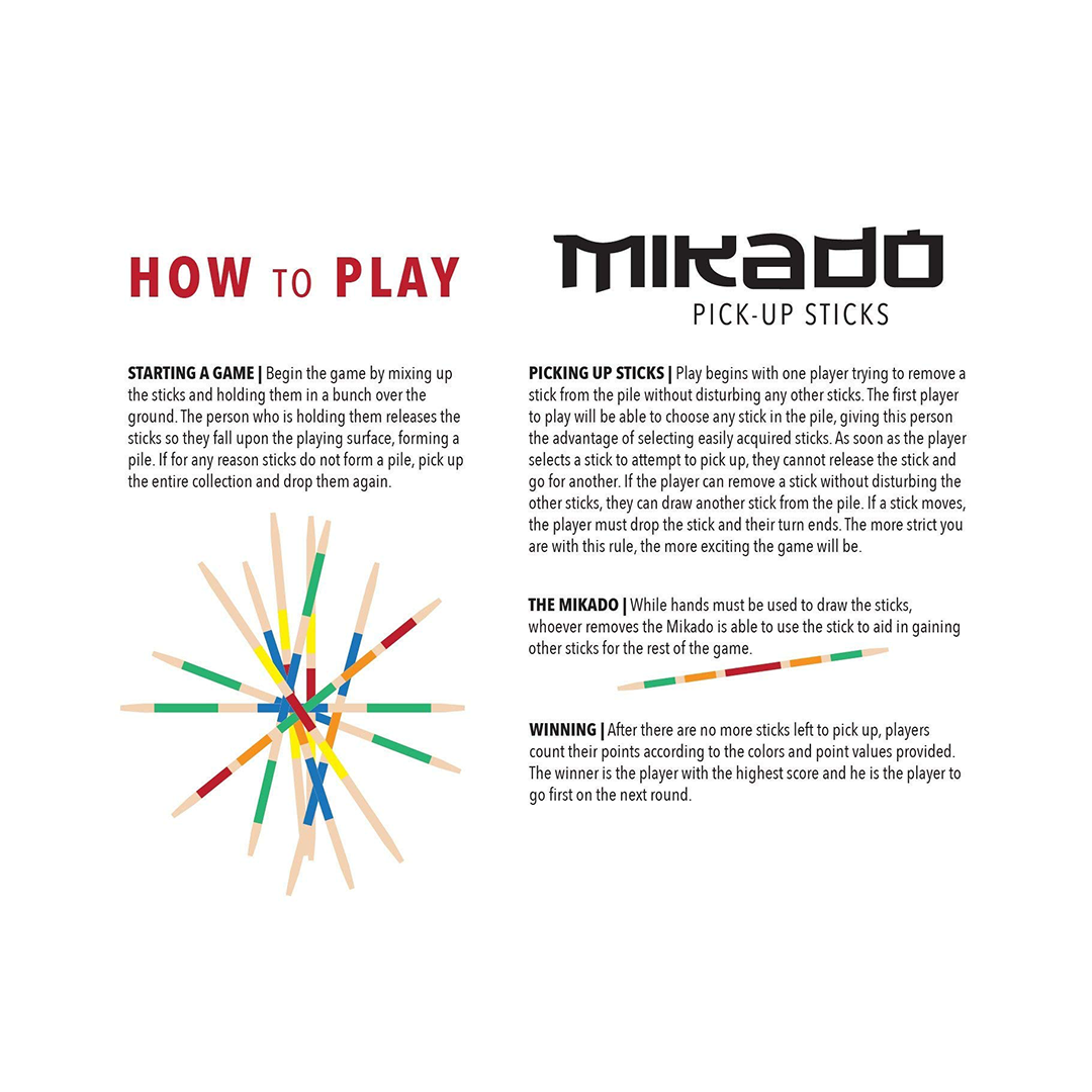 Extrokids Wooden Mikado Sticks: Development Toy for Little Ones in India