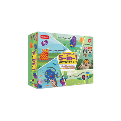 Funskool Hanydcrafts FUNIMALS 5-in-1 Activity Kit : Development Toy for Little Ones in India