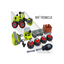 Baan Toys Assembling Farm Vehicles push & pull Play Set DIY Toy - Building & Construction Toys for Kids (3 Years+) : Development Toys For Little Ones In India