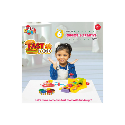 Funskool Fun Dough Fast Food (3 Years+) : Development Toy for Little Ones in India