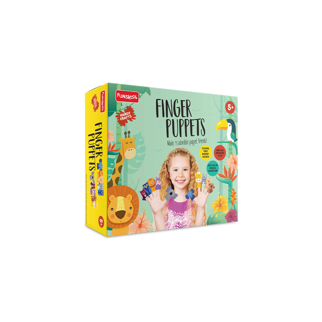 Funskool Handcraft DIY Finger Puppets Set : Development Toy for Little Ones in India