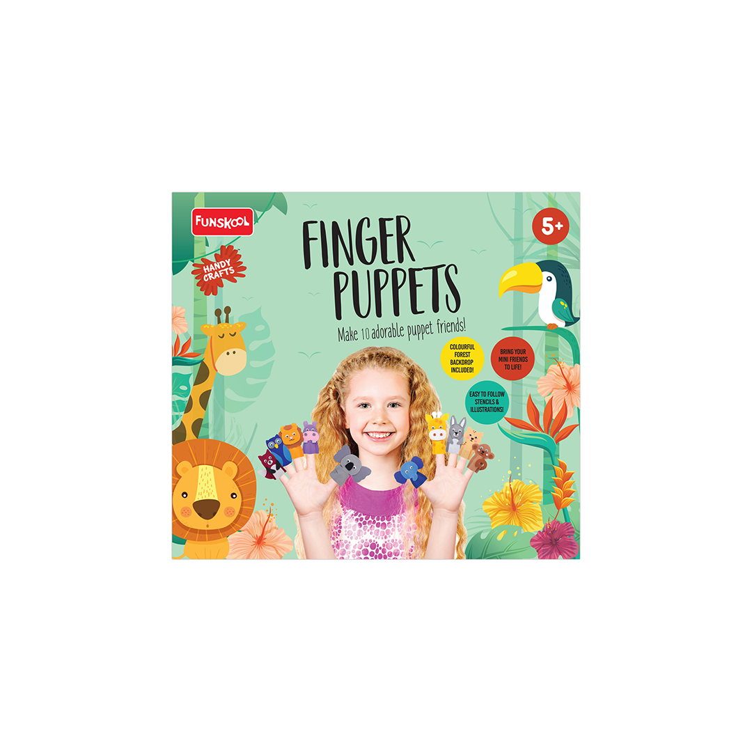 Funskool Handcraft DIY Finger Puppets Set : Development Toy for Little Ones in India