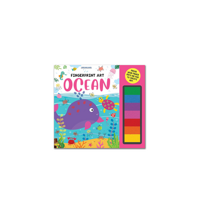 Dreamland Fingerprint Art Activity Book for Children – Ocean with Thumbprint Gadget (3 Years+) : Development Toys For Little Ones In India