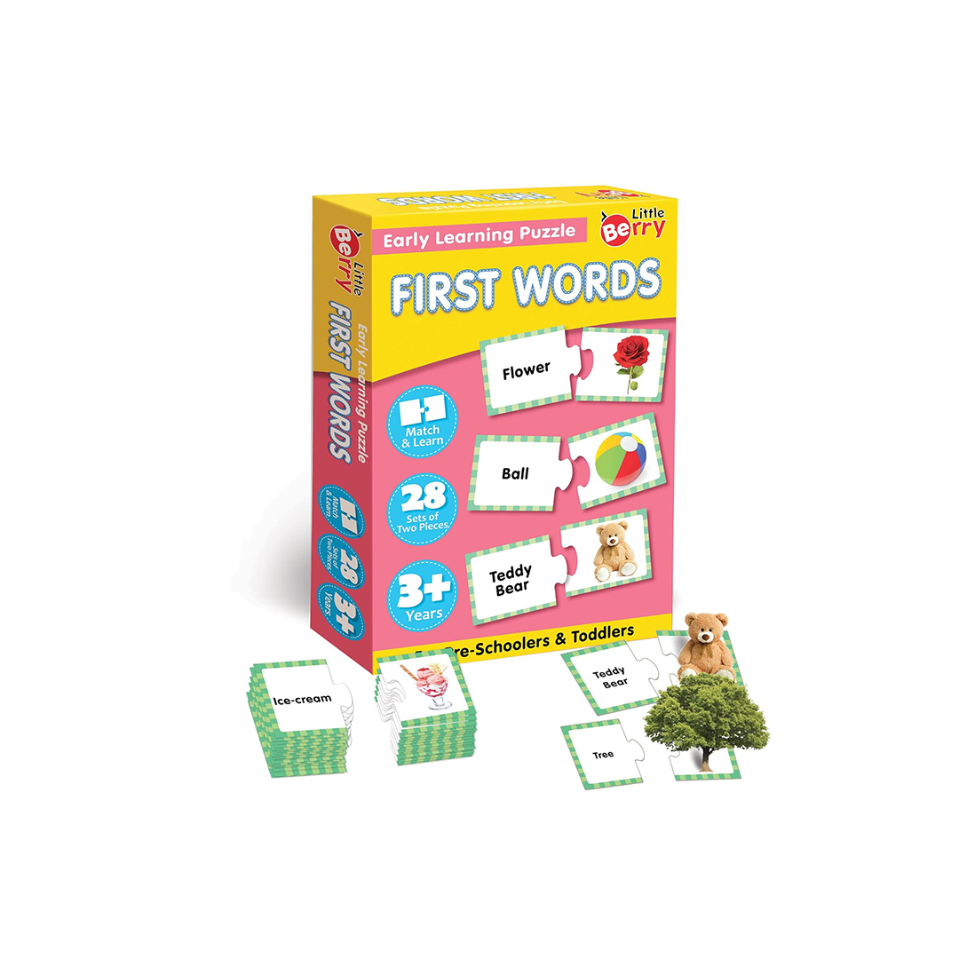 Little Berry First Words Early Learning Puzzle for Kids (3-7 Years) : Development Toys For Little Ones In India