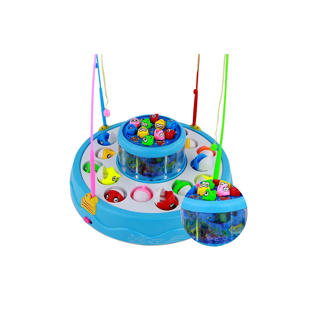 Baan Toys Fish Catching Game with Light and Music (3 Years+) : Development Toys For Little Ones In India