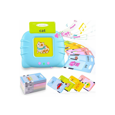 Baan Toys Talking Flash Cards Learning Toys Educational Device for 2-6 Years Old Kids Toddler 112 Flash Cards, Educational Toys Reading Machine with 224 Words : Development Toys For Little Ones In India