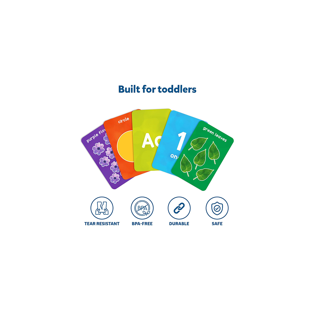 Skillmatics Flash Cards for toddlers: Letters, Numbers, Shapes & Colors (ages 1-4)