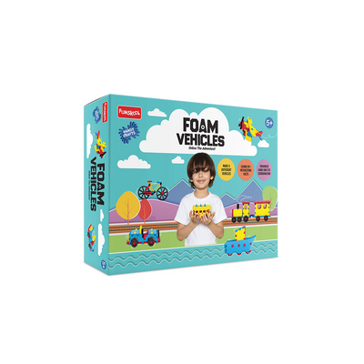 Funskool Handycrafts Foam Vehicles DIY Kit : Development Toy for Little Ones in India