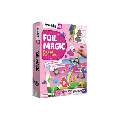 Smartivity Foil Magic - Princess Fairy Tales | DIY Activity Kit( 4 Years+ ) : Developments Toys For Little Ones in India 