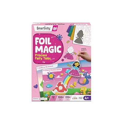 Smartivity Foil Magic - Princess Fairy Tales | DIY Activity Kit( 4 Years+ ) : Developments Toys For Little Ones in India 