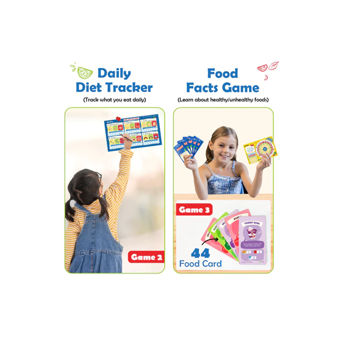 Food Body & Nutrition | DIY Activity Kit( 6 Years+) : Developments Toys For Little Ones in India 