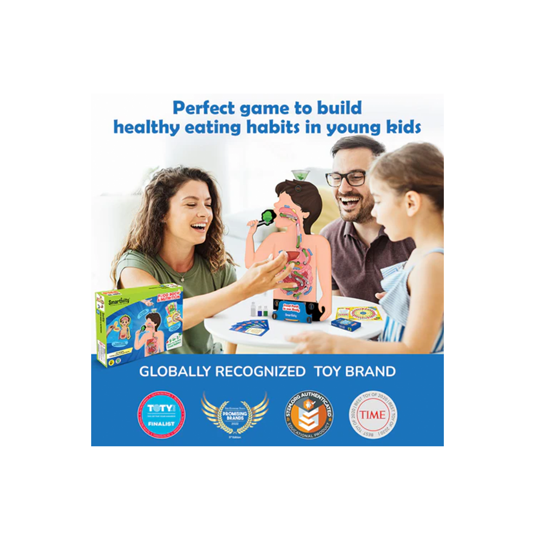 Food Body & Nutrition | DIY Activity Kit( 6 Years+) : Developments Toys For Little Ones in India 