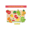 Little Berry Fruits Wooden Puzzle Tray Knob and Peg Puzzle Multicolour (2 Years+) : Development Toys For Little Ones In India