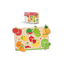 Little Berry Fruits Wooden Puzzle Tray Knob and Peg Puzzle Multicolour (2 Years+) : Development Toys For Little Ones In India