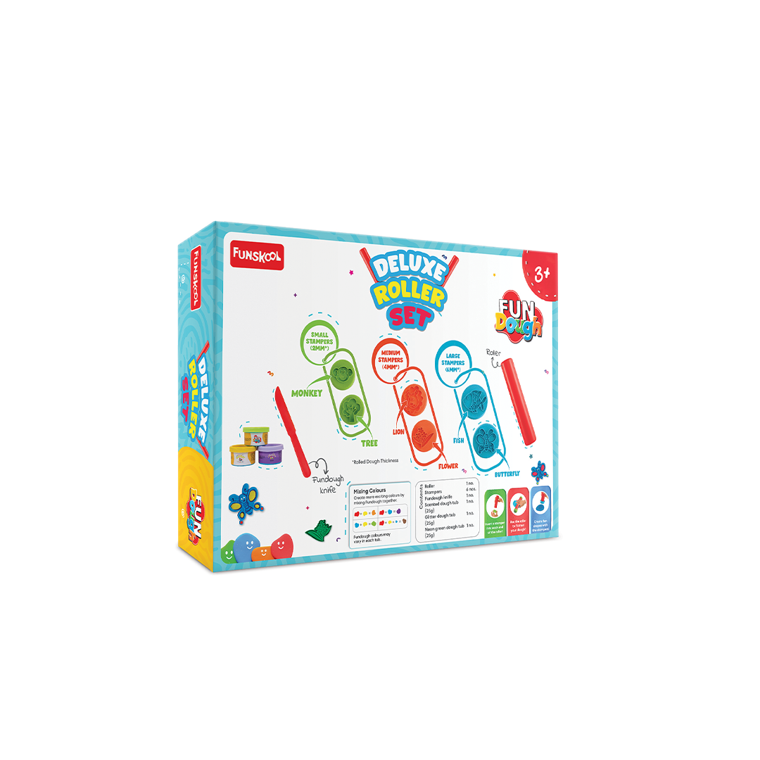 Funskool Fun Dough Playset Deluxe Roller Set (3 Years+) : Development Toys For Little Ones In India