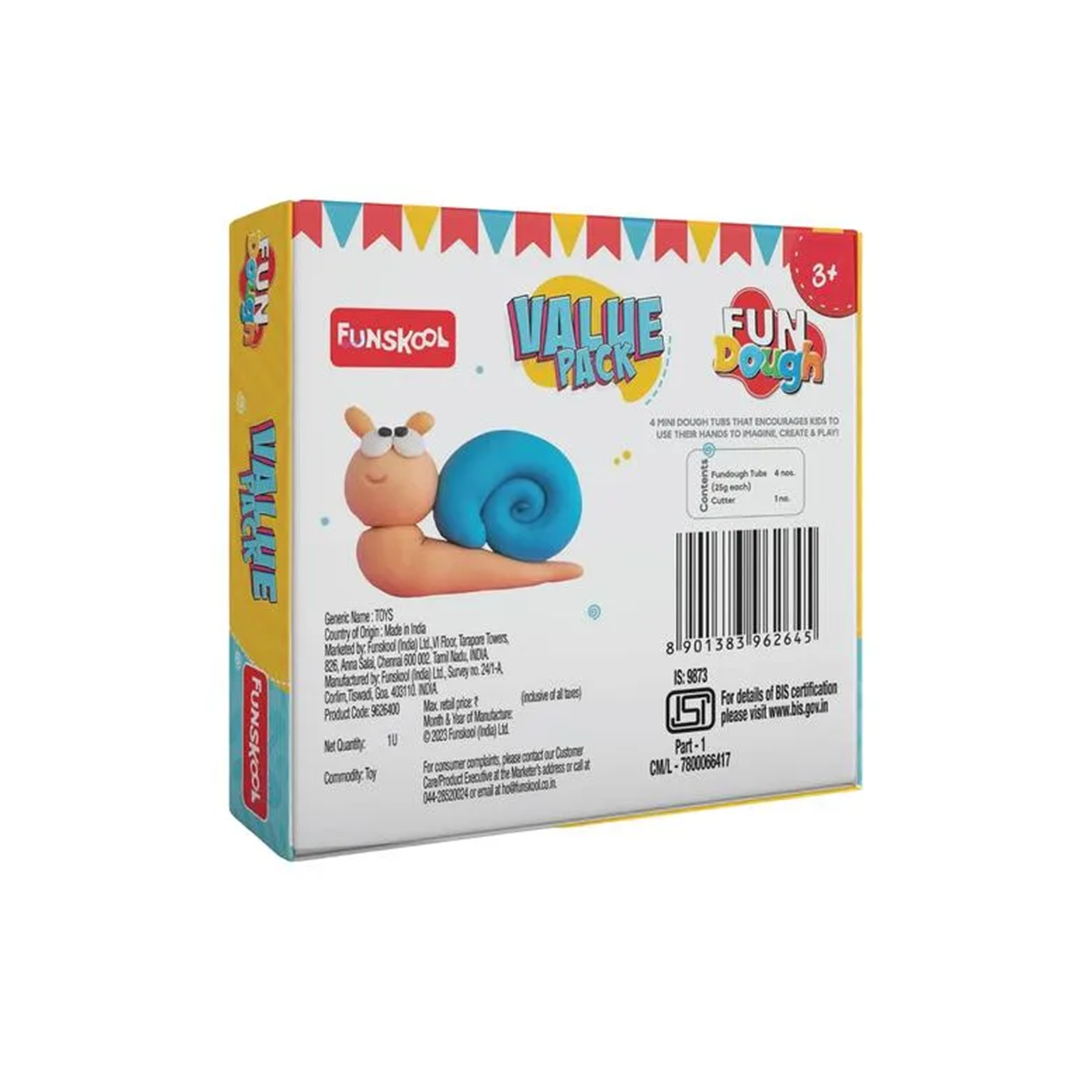 Funskool Fundough Value Pack : Development Toy for Little Ones in India