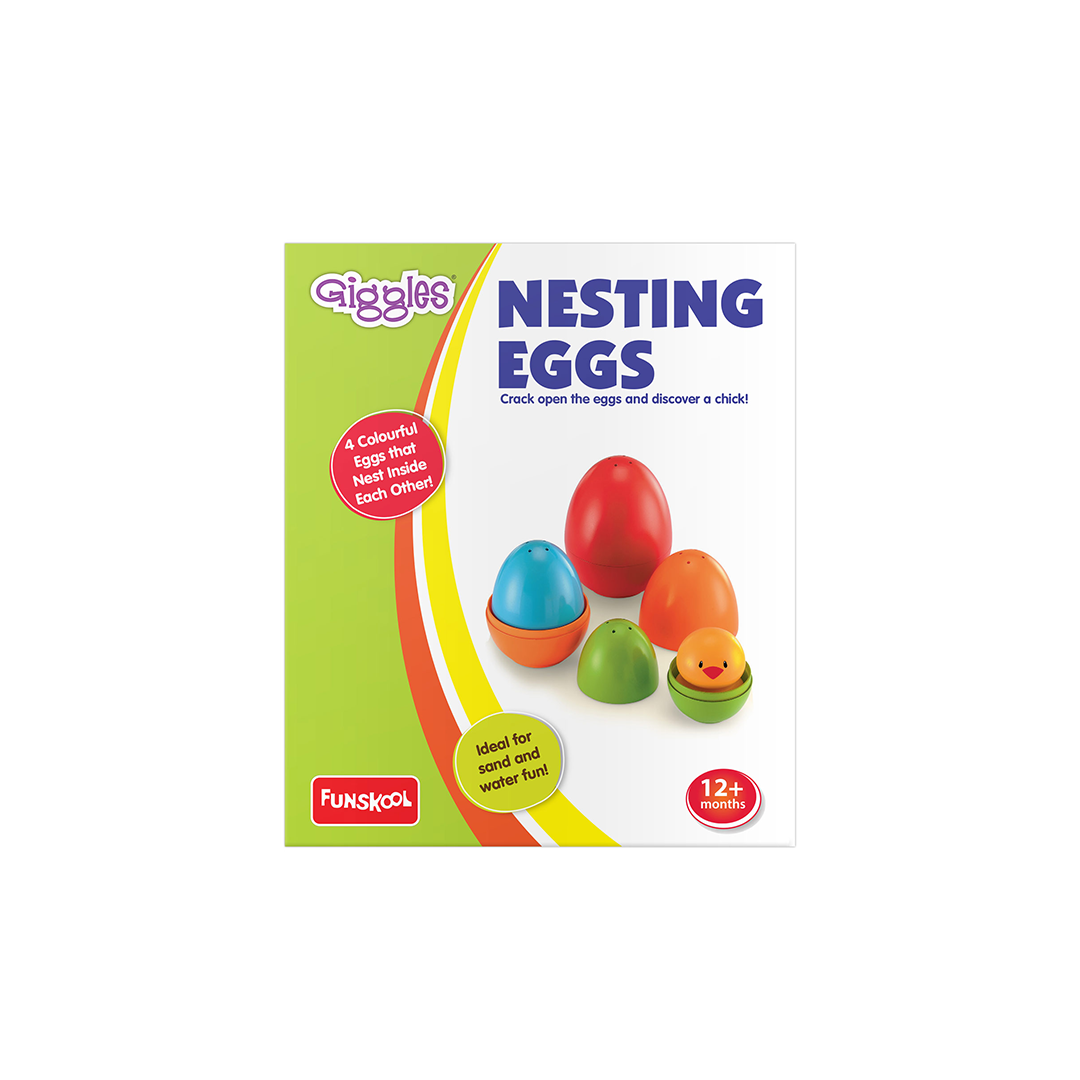 Funskool Giggles Nesting Eggs : Development Toy for Little Ones in India