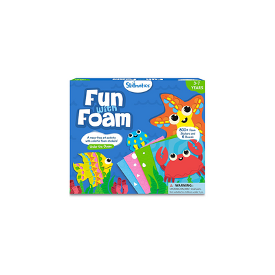 Skillmatics Art Activity - Fun with Foam: Under the Ocean | No Mess Sticker Art (ages 3-7)