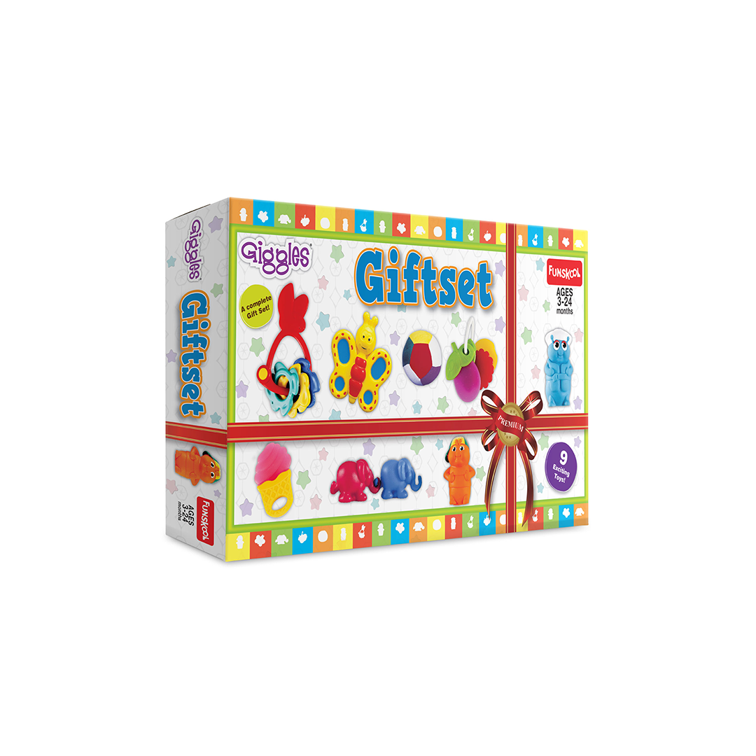 Funskool Giggles Gift Set Premium : Development Toy for Little Ones in India