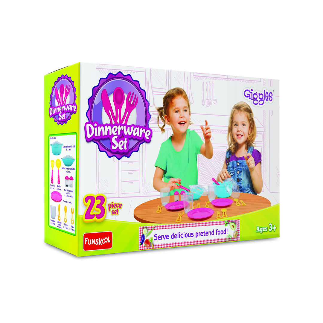 Funskool Giggles Dinnerware Set : Development Toy for Little Ones in India