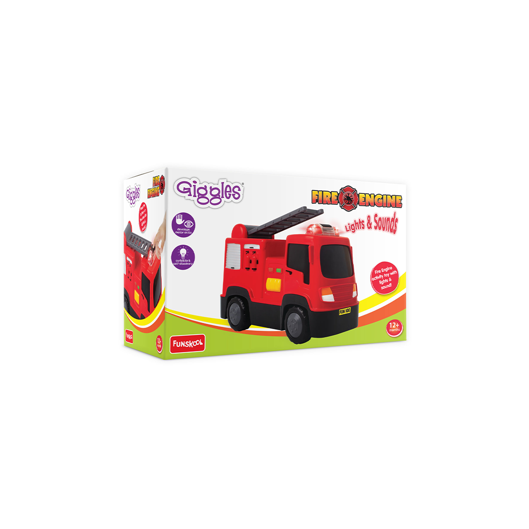 funskool Giggles Fire Engine : Development Toy for Little Ones in India