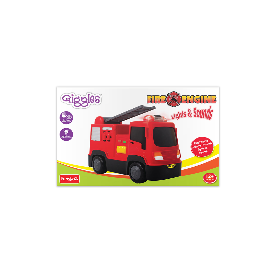 funskool Giggles Fire Engine : Development Toy for Little Ones in India