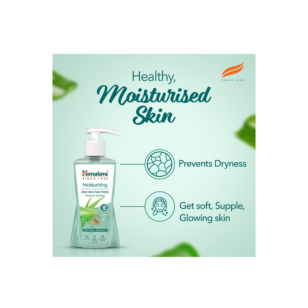 Himalaya Moisturizing Aloe Vera Face Wash