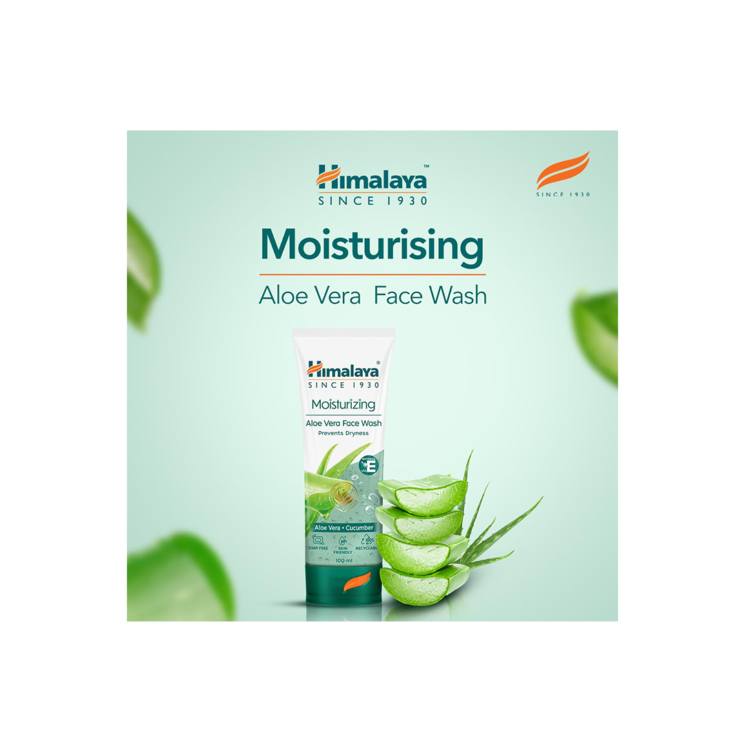 Himalaya Moisturizing Aloe Vera Face Wash