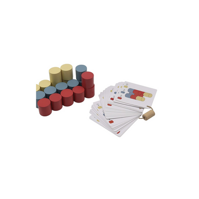 The Clever Clogs Kabi Magic Blocks – Cylindrical (3 Years+) : Development Toys For Little Ones In India