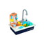 Baan Toys Kitchen Play Set With Automatic Water Cycle System Kitchen Play Sink Toys with Accessories - Blue (3 Years+) : Development Toys For Little Ones In India