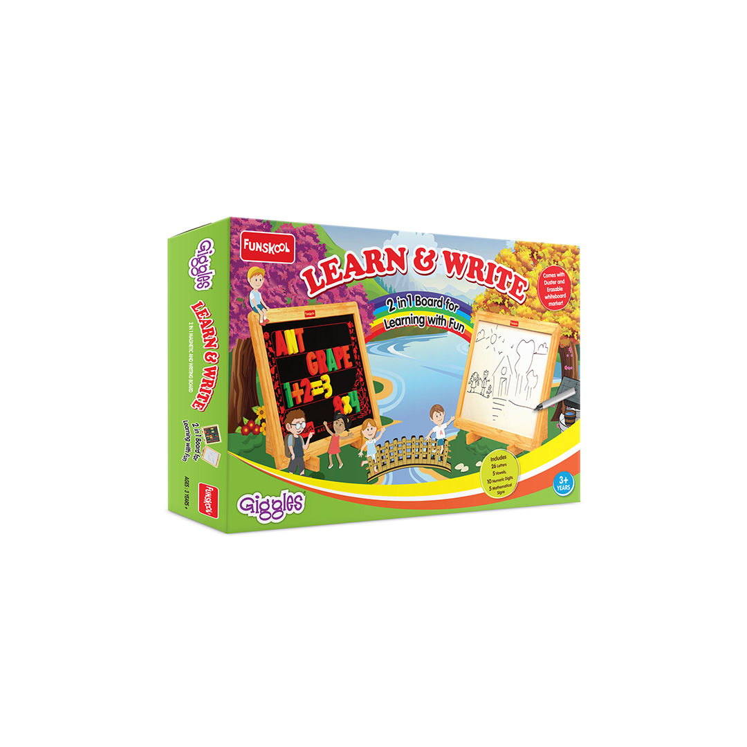 Funskool Giggles Learn N Write Slate : Development Toy for Little Ones in India