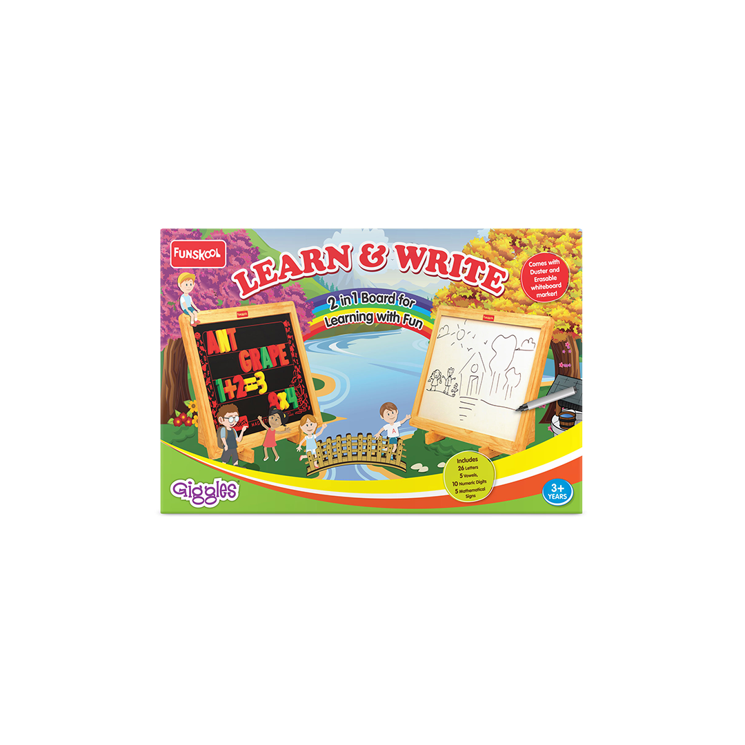 Funskool Giggles Learn N Write Slate : Development Toy for Little Ones in India