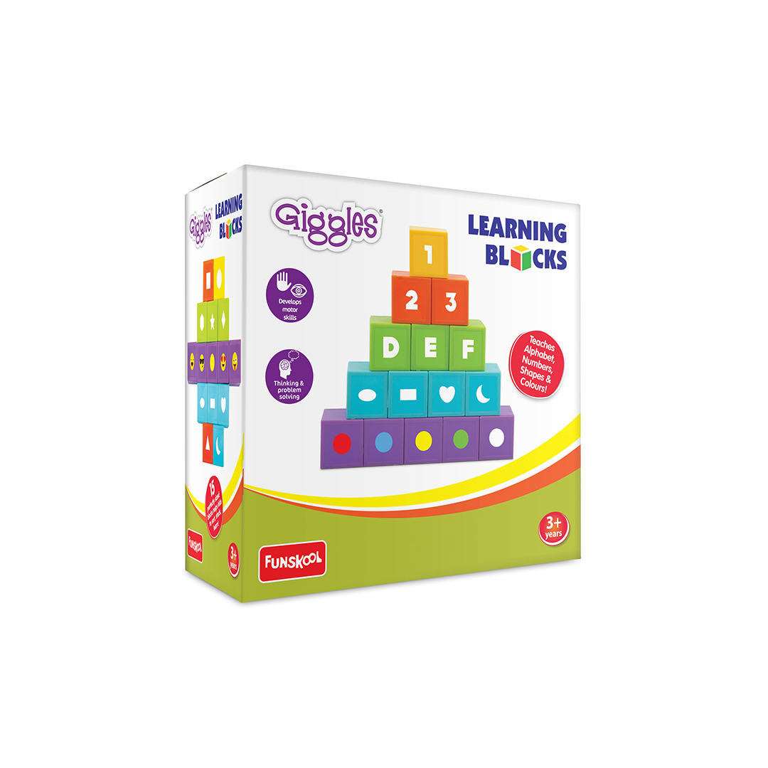 Funskool Giggles Learning Blocks : Development Toy for Little Ones in India