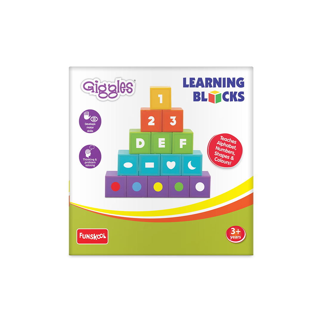 Funskool Giggles Learning Blocks : Development Toy for Little Ones in India