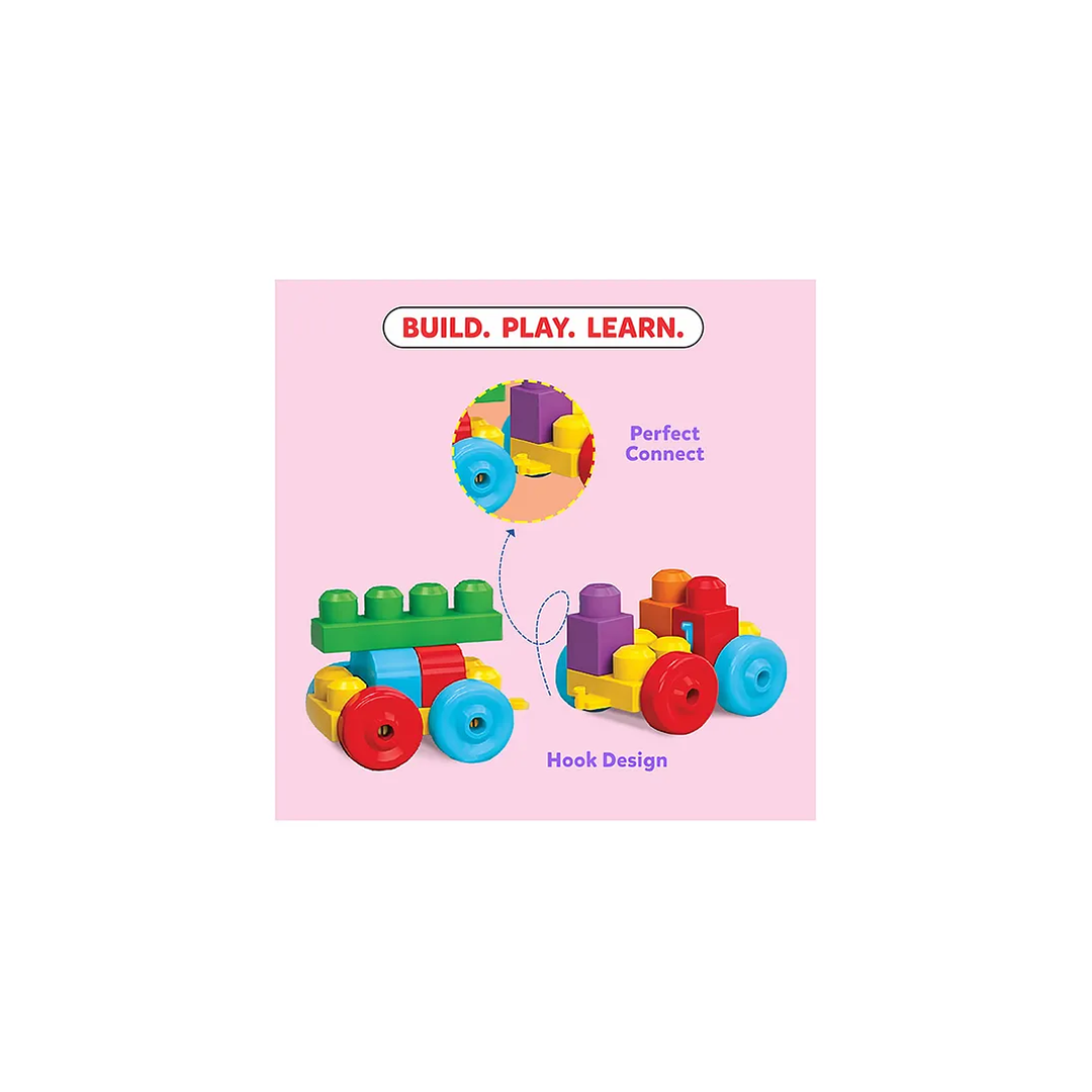 Little Berry Alphabet & Number Learning Train Blocks for Kids - Learning & Educational Blocks Toys for Kids Multicolour: Engaging Development Toy for Little Ones in India