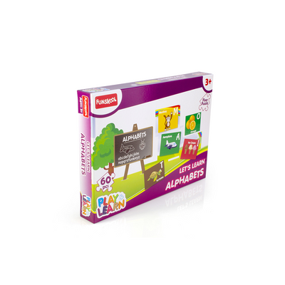 Funskool Play & Learn Let's learn Alphabet Puzzle (3 Years+) : Development Toys For Little Ones In India